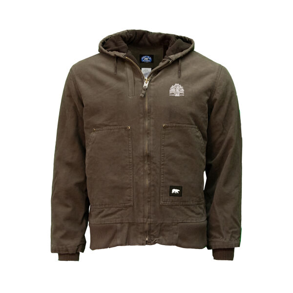 CUSTOM Premium Insulated Fleece Lined Hooded Jacket Thumbnail