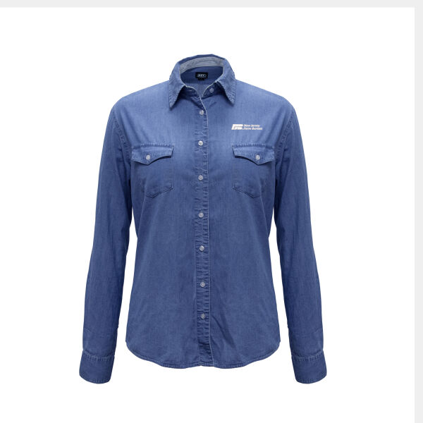 CUSTOM Women's River's Edge Button Down Shirt Thumbnail