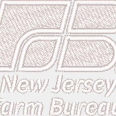NJFB: Double Vertical Logo (White) Thumbnail